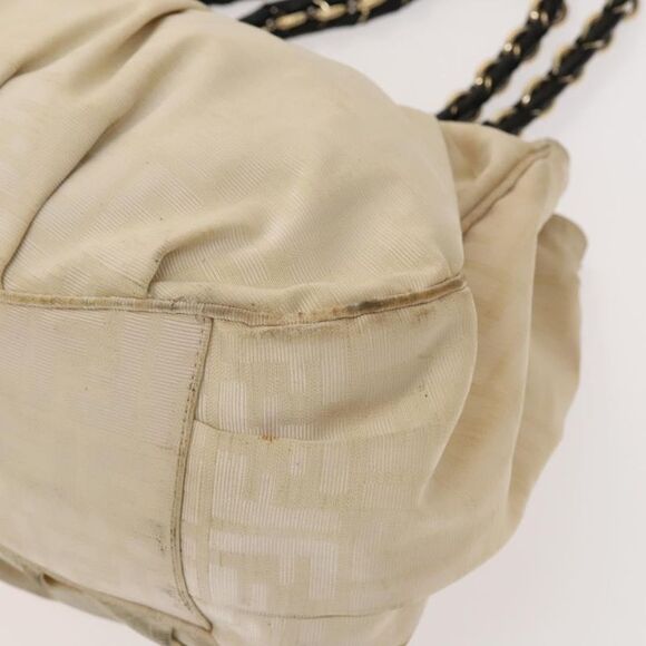 Fendi Zucca Beige Canvas Tote Bag (Pre-Owned) - Picture 6 of 16